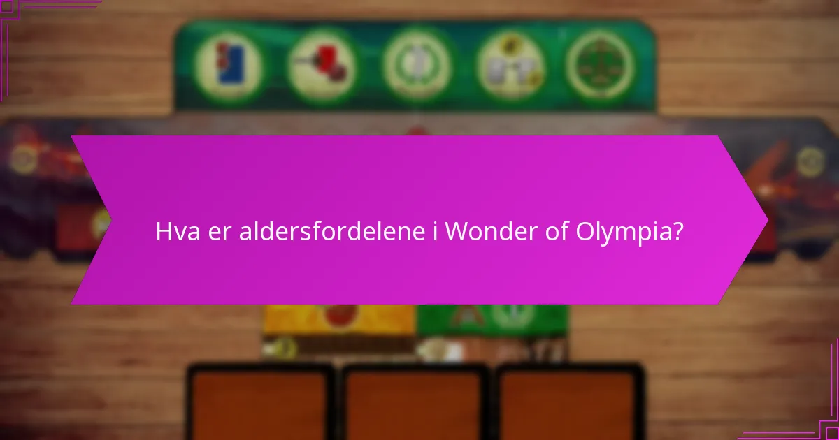 Hvordan fungerer kortsynergi i Wonder of Olympia?