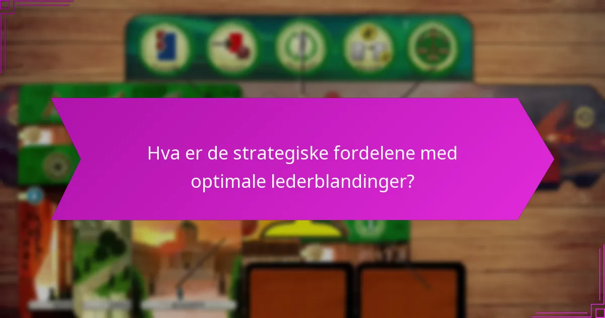 Hvordan skaper forskjellige lederstiler synergi?