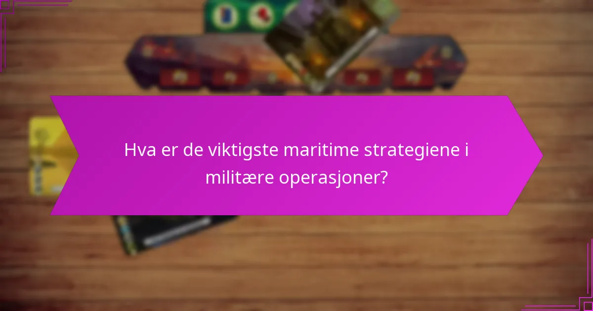 Hva er beste praksis for ressursallokering i maritime operasjoner?