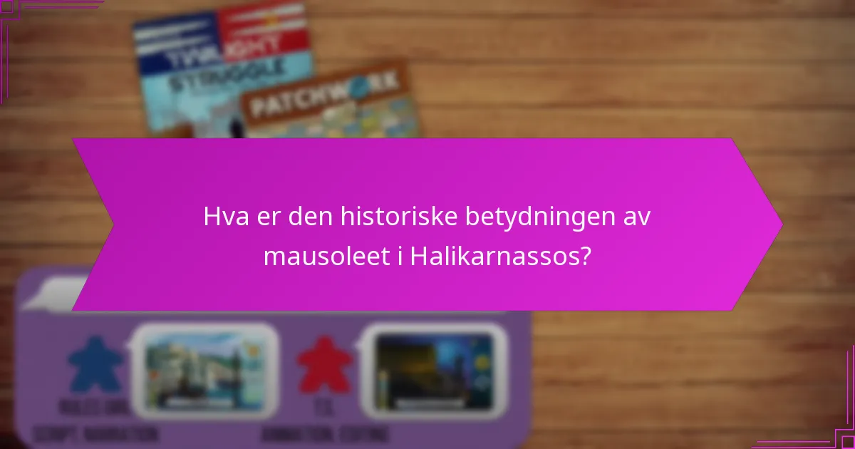 Hvordan påvirket mausoleet kultur og kunst?