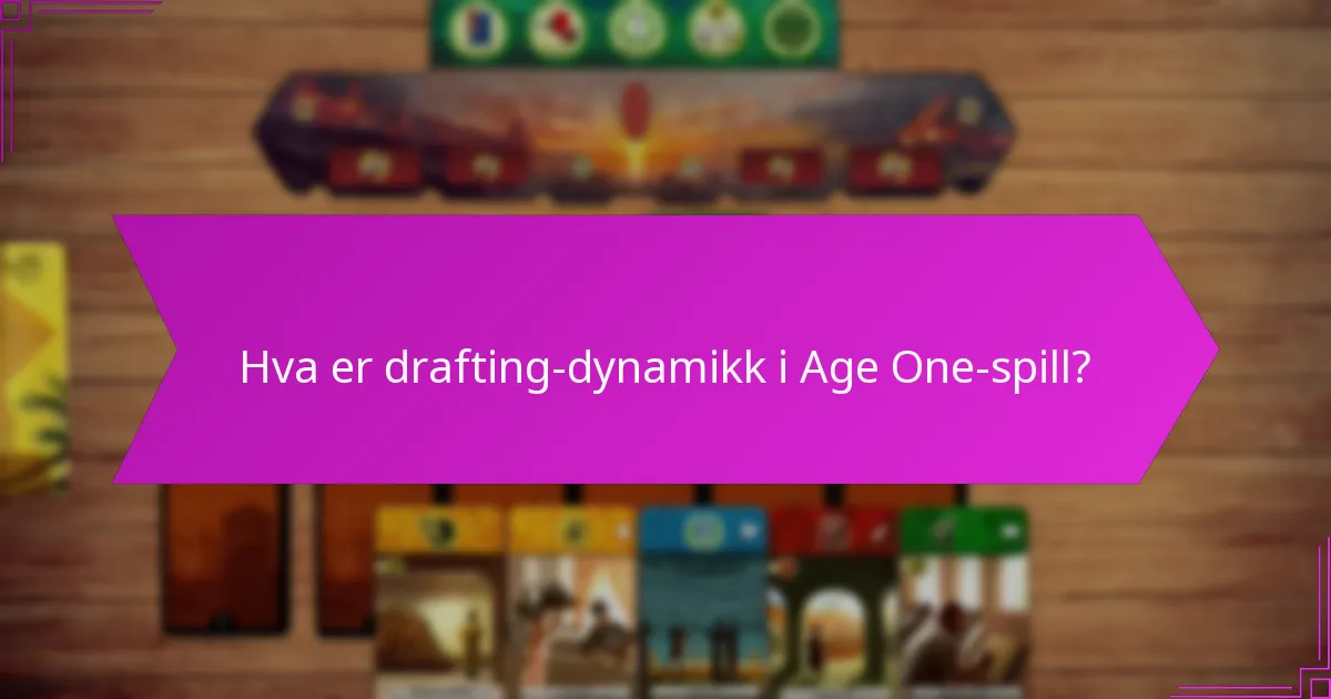 Hvordan manifesterer ressurskonkurranse seg i Age One?
