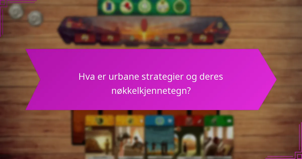 Hva er forskjellene i ressursallokering mellom urbane og maritime strategier?